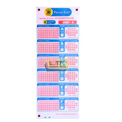 How to Play Powerball (SA) .